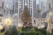 Arvore de Natal do Rockefelller center em Nova York