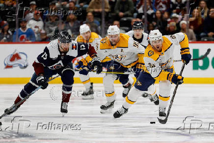 NHL: Nashville Predators at Colorado Avalanche