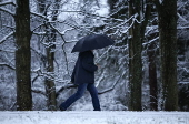 Heavy snow in Liverpool amidst warnings for snow and ice across Britain