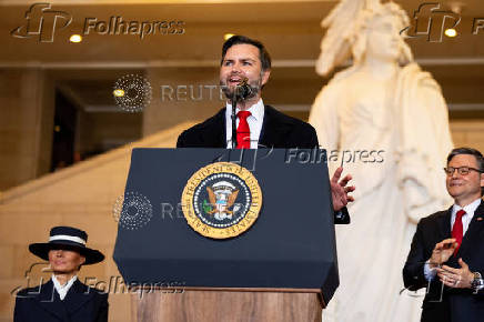 Inauguration ceremony for Trump's second presidential term