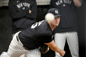 MLB: New York Yankees-Workouts