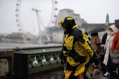 Storm Nelson brings windy weather to London