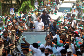 Election campaign rally by Rahul Gandhi in Kodiyathur