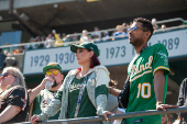 MLB: Texas Rangers at Oakland Athletics