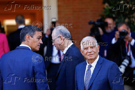 Spain hosts a meeting of foreign ministers from EU and Arab countries on Middle East crisis, in Madrid