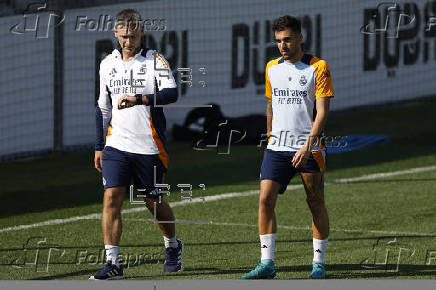 Entrenamiento del Real Madrid