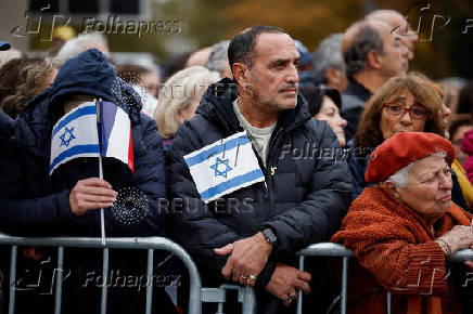 French Jews commemorate one year of Hamas attacks