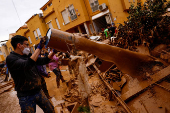 Aftermath of floods in Spain