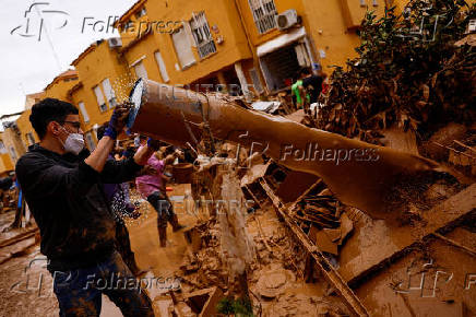 Aftermath of floods in Spain