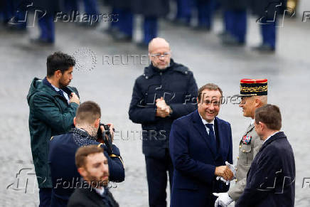 Commemorations of the 106th anniversary of WWI Armistice in Paris