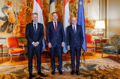 Benelux Summit 2024 with participation of the 3 prime ministers in Brussels