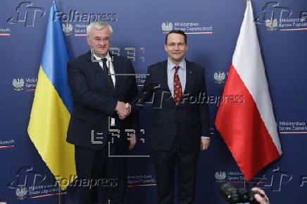 Ukrainian Foreign Minister Andrii Sybiha vistis Poland