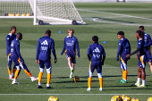 Entrenamiento del Real Madrid