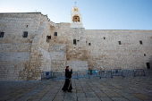 The Church of the Nativity ahead of the arrival of the Latin Patriarch of Jerusalem, Pierbattista Pizzaballa, in Bethlehem