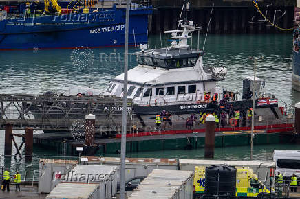 Migrant crossings in the English Channel