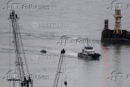 Migrant crossings in the English Channel