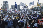 Rally demanding the detention of the impeached South Korean President Yoon Suk Yeol