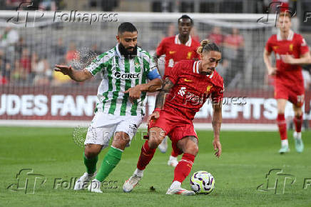 Soccer: International Friendly Soccer-Real Betis at Liverpool