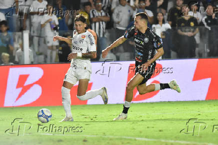 Partida entre Santos X Operrio PR  pelo Campeonato Brasileiro Srie B