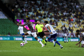 Partida entre Fluminense e Cruzeiro Pelo Campeonato Brasileiro.