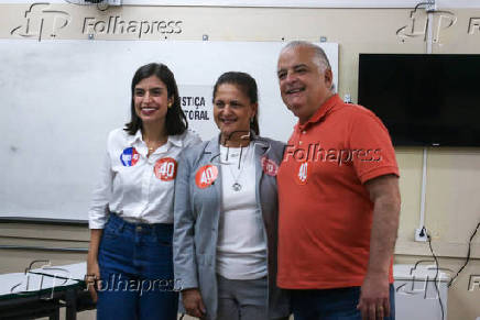 A Vice de Tabata Amaral, Lcia Frana e o ministro Mrcio Frana, votaram no colgio eleitoral Ludovina Creddio Peixoto