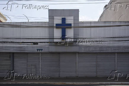 Igreja evanglica na avenida Celso Garcia, zona leste de So Paulo