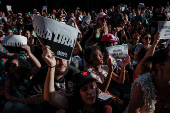 Manifestao contra o PL Antiaborto por Estupro na avenida Paulista