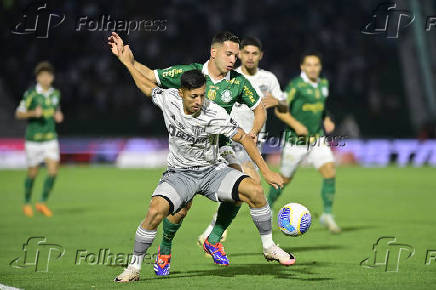 Partida entre PALMEIRAS X ATLTICO MG pelo Campeonato Brasileiro