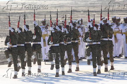 Pakistani Navy drill in Karachi