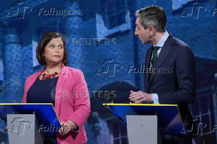 Final General Election 2024 leaders' debate, in Dublin