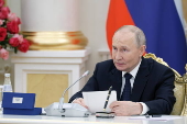 Russian President Vladimir Putin visits Kazakhstan