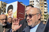 Iranian ambassador visits site of Nasrallah's death in Beirut