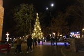 'Gardens of Light' Christmas illumination in Plock