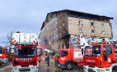 Hotel fire at Turkish ski resort