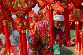 Market ahead of the Lunar New Year in Beijing