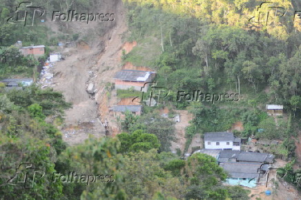 Estragos causados pelas fortes chuvas em Santa Rita,