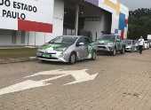 Prottipo do Toyota Prius Hybrid Flex em So Paulo
