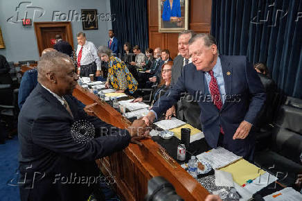 Defense Sec. Lloyd Austin and the Joint Chiefs of Staff General Charles Brown, Jr. testify on Capitol Hill