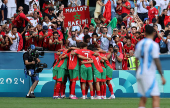 Football - Men's Group B - Argentina vs Morocco