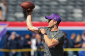 NFL: Minnesota Vikings at New York Giants