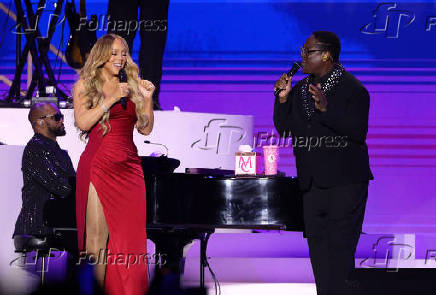 Cantora Mariah Carey se apresenta no Allianz Parque em So Paulo