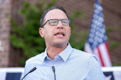 Democratic Governors Rally for Harris-Walz in Philadelphia, Pennsylvania