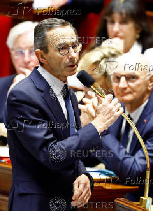 Questions to the government session at the National Assembly in Paris