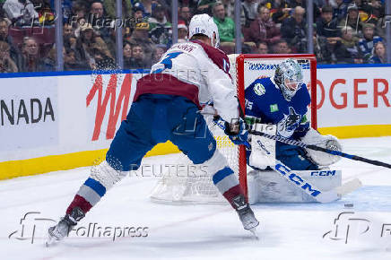 NHL: Colorado Avalanche at Vancouver Canucks