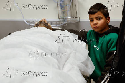 Body of Hussien Khdoer, who was killed by Israeli forces, in Jenin