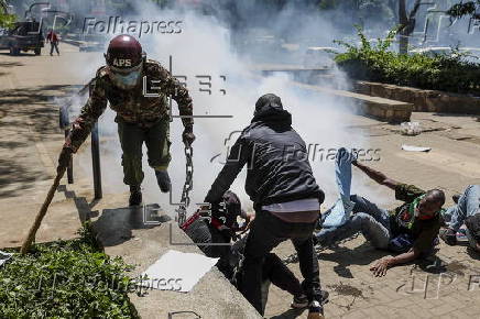 People protests against abductions in Kenya