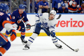 NHL: Toronto Maple Leafs at New York Islanders