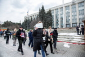 Russian opposition leader Alexei Navalny's tribute in Moldova