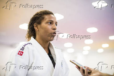 A judoca Rafaela Silva