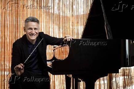 Retrato do pianista e maestro Marcelo Bratke